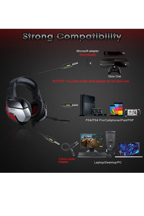 K5 Pro Gaming Headset With Active Noise Cancellation